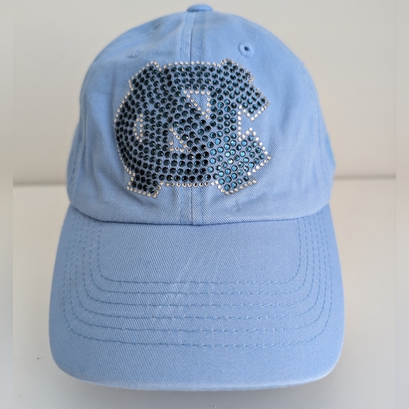 NEW UNC North Carolina Tar Heels Womens Flirt Studded Hat Cap Top of the World - Picture 1 of 14